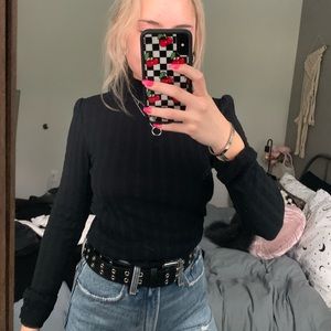 Free People Neck Scarf Top